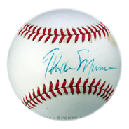 Thurman Munson Signed Baseball