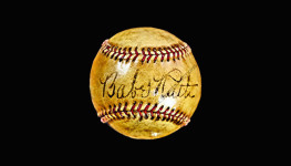 Babe Ruth single signed baseball (JSA LOA)